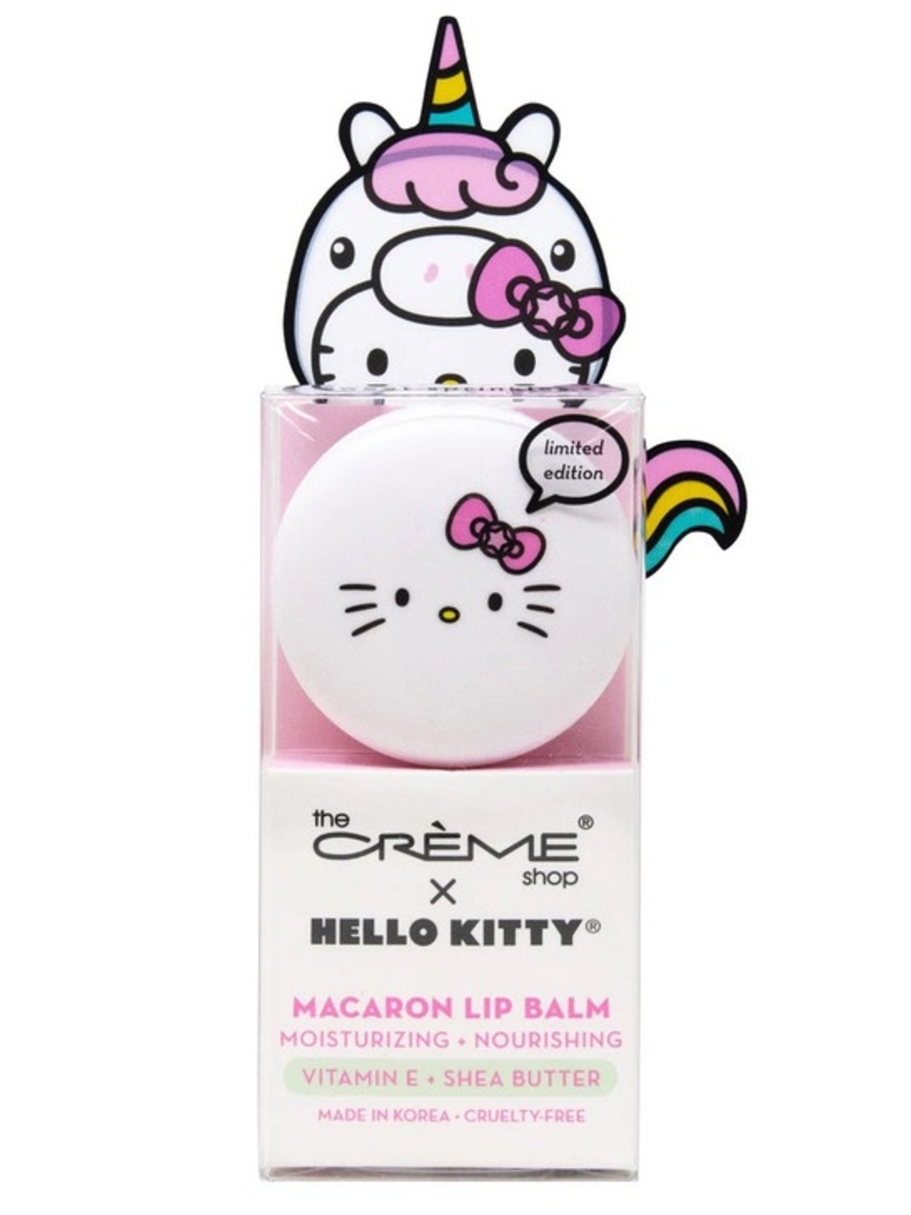 The Crème Shop x Hello Kitty Macaron Lip Balm